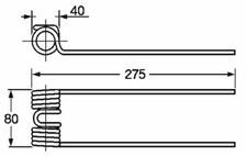Dente ranghinatore ama usato  Italia