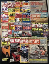 19 Vintage HOT ROD/MUSCLE CAR Magazines (1962-1995) Hot Rodding, Street Rodder++ comprar usado  Enviando para Brazil