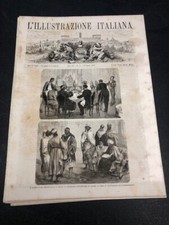 Illustrazione italiana 1876 usato  Viu