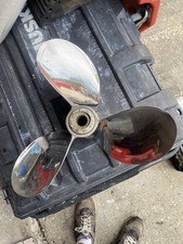 Hélice para barco 6938 Dennis 26P motor de popa 8262 aço inoxidável 15 dentes 3 lâminas comprar usado  Enviando para Brazil