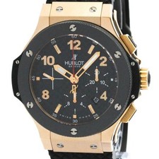 Relógio HUBLOT Big Bang cronógrafo polido ouro rosa 18K 301.PB.131.RX BF581497 comprar usado  Enviando para Brazil