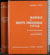 Manuakle diritto processuale usato  Ariccia