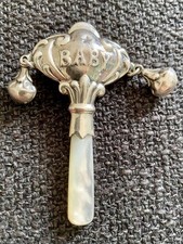 Hochet argent sterling d'occasion  Matour