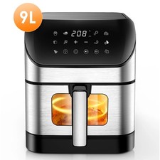 Friggitrice ad Aria 9L con Finestra LED Touch 1800W Forno Arrostisce Cuoce comprar usado  Enviando para Brazil