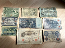 Reichsbanknoten sammlung alte gebraucht kaufen  München
