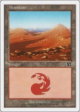 Carta MTG-Montagna (V.3)-Sesta Edizione-N.345-ITA-Good- comprar usado  Enviando para Brazil