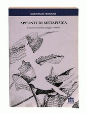 Ebond appunti metafisica usato  Marino