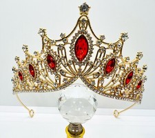 Tiara gold facettiertem gebraucht kaufen  Hamburg
