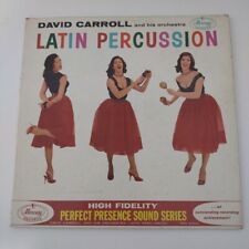 David Carroll And His Orchestra Latin Percussion, Mercury Records segunda mano  Embacar hacia Mexico