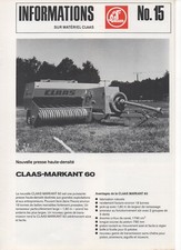 Machine agricole claas d'occasion  Gannat