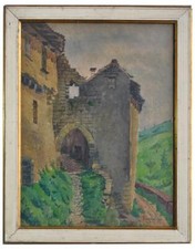 Aquarelle signée ruine d'occasion  Marseille X