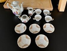 Service café porcelaine d'occasion  Viriville