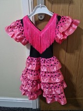 Girls pink flamenco for sale  CARDIFF