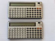 Calculadora de bolsillo programable básica Casio FX-702p de colección segunda mano  Embacar hacia Argentina