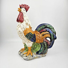 Ceramic rooster figurine for sale  Sparks Glencoe