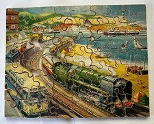 Vintage wooden jigsaw for sale  MARCH