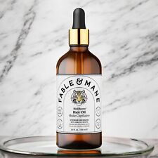 Óleo de cabelo pré-lavagem fábula e juba holiroots óleos de raiz cabelo seco danificado 100ml presente comprar usado  Enviando para Brazil