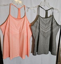 2 regatas prAna com sutiã automático racerback ioga academia exército verde e laranja GG, usado comprar usado 2 regatas prAna com sutiã automático racerback ioga academia exército verde e laranja GG, usado comprar usado  Enviando para Brazil