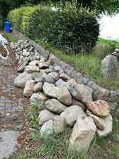 Findlinge feldsteine naturstei gebraucht kaufen  Schmalfeld