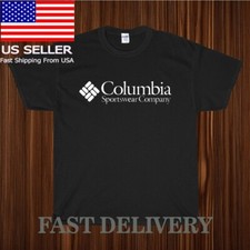 NOVA CAMISETA LOGOTIPO DA EMPRESA COLUMBIA SPORTSWEAR ENGRAÇADA AMERICANA EUA TAMANHO P-5XL comprar usado  Enviando para Brazil