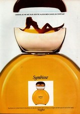 Publicité papier parfum. d'occasion  Douarnenez