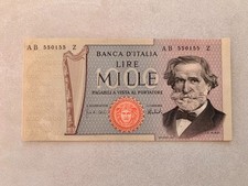 Biglietto 1000 lire usato Biglietto 1000 lire usato  Bassano del Grappa