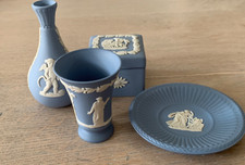 Wedgwood blue jasperware for sale  WARWICK