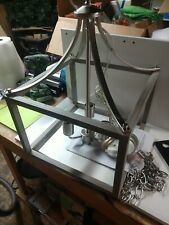 Candelabro Home Decorators Boswell quarto 14" 3 luzes níquel escovado caixa missin comprar usado  Enviando para Brazil