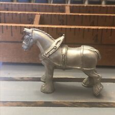 Miniature pewter chlydesdale for sale  Riverside