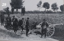 Cpa ww1 canon d'occasion  Bollène
