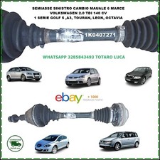 Semiasse sinistro volkswagen usato  Napoli
