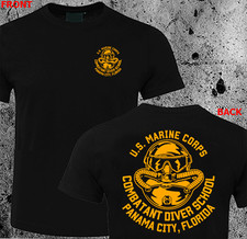 Camiseta escolar USMC Combat Diver, usado comprar usado  Enviando para Brazil