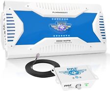 Amplificador Bluetooth 8 canais à prova d'água Pyle Marine, 3000 watts RMS PLMRA830BT, usado comprar usado  Enviando para Brazil