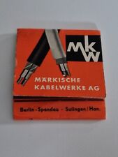 Streichholzheftchen märkische gebraucht kaufen  Buchholz i.d. Nordheide