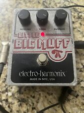 Pedal de efeitos de guitarra Electro-Harmonix EHX Little Big Muff Pi fuzz usado sem adaptação, usado comprar usado  Enviando para Brazil