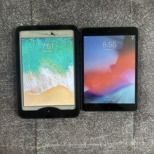 Apple iPad Mini 2 128 GB 8" cinza espacial preto modelo A1489 lote de 2 telas quebradas comprar usado  Enviando para Brazil