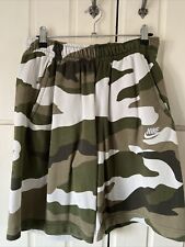 Nike camouflage shorts for sale  HUDDERSFIELD