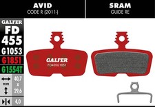 Advanced bremsbelag avid gebraucht kaufen  Deutschland