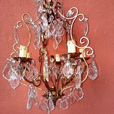 Lampadario ferro battuto usato  Virle Piemonte