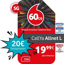Prepaid callya statt gebraucht kaufen  Hartmannsdorf