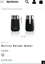 Nespresso barista recipe for sale Nespresso barista recipe for sale  CHIPPENHAM