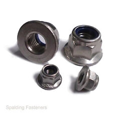 Flanged nyloc nuts for sale  UK