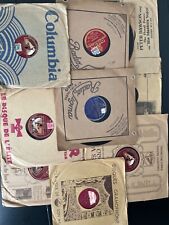 Disques gramophone columbia d'occasion  Vanves