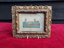 Antique sand picture for sale  UK