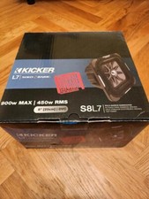 Kicker s8l7 solo usato  Spedire a Italy