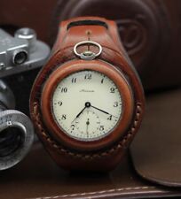 ¡Nuevo! WW1 Times Nueva Correa de Cuero PULSERA Para Reloj de Bolsillo 45mm Segunda Guerra Mundial segunda mano  Embacar hacia Mexico