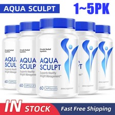 1/5X Aqua Sculpt Suporte Avançado para Perda de Peso Aquasculpt Força Máxima 60 cápsulas comprar usado  Enviando para Brazil