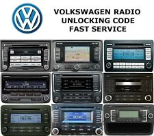 VW Volkswagen Radio Code Service RCD510 500 310 300 215 210 rápido comprar usado  Enviando para Brazil