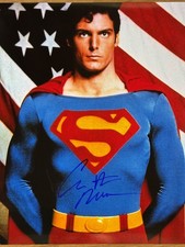 Foto autografada 8x10 assinada por Christopher Reeve Superman + certificado de autenticidade comprar usado  Enviando para Brazil