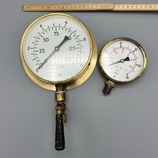 Pressure guage brass for sale  ELGIN